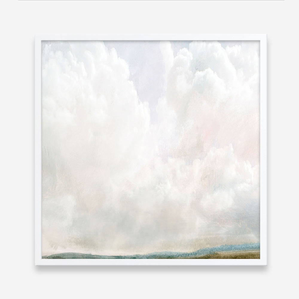 Shop Cumulus (Square) Art Print a painted abstract themed wall art print from The Print Emporium wall artwork collection - Buy Australian made fine art painting style poster and framed prints for the home and your interior decor room, TPE-DH-204-AP