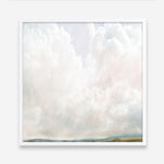 Shop Cumulus (Square) Art Print a painted abstract themed wall art print from The Print Emporium wall artwork collection - Buy Australian made fine art painting style poster and framed prints for the home and your interior decor room, TPE-DH-204-AP