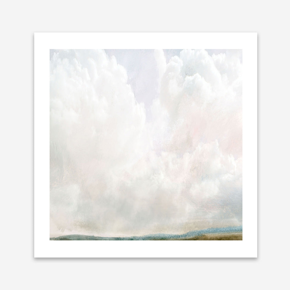 Shop Cumulus (Square) Art Print a painted abstract themed wall art print from The Print Emporium wall artwork collection - Buy Australian made fine art painting style poster and framed prints for the home and your interior decor room, TPE-DH-204-AP