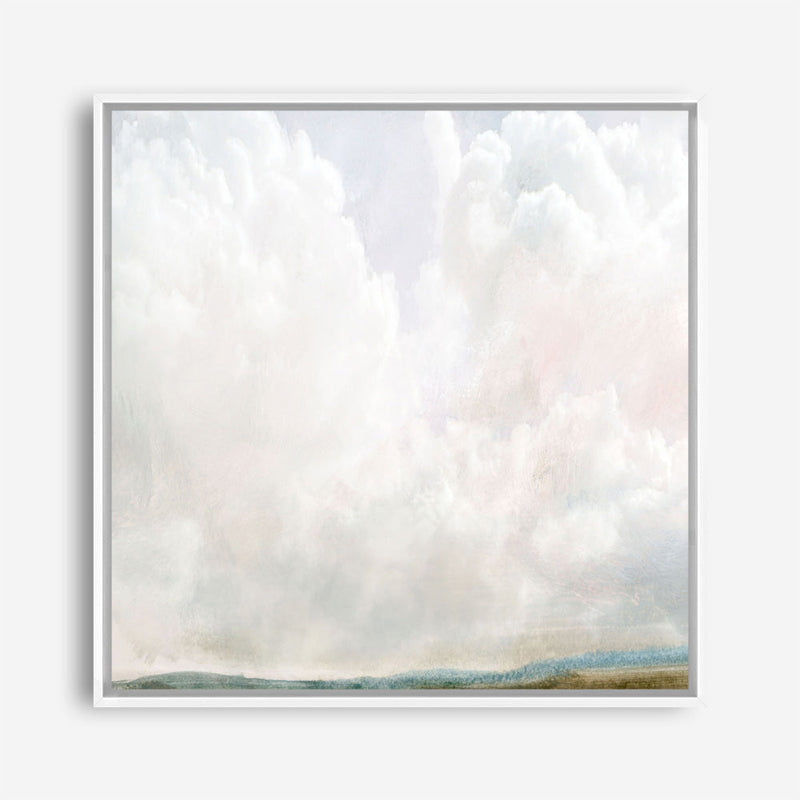Shop Cumulus (Square) Canvas Print a painted abstract themed framed canvas wall art print from The Print Emporium artwork collection - Buy Australian made fine art painting style stretched canvas prints for the home and your interior decor space, TPE-DH-204-CA-40X40-NF