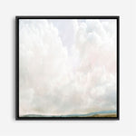 Shop Cumulus (Square) Canvas Print a painted abstract themed framed canvas wall art print from The Print Emporium artwork collection - Buy Australian made fine art painting style stretched canvas prints for the home and your interior decor space, TPE-DH-204-CA-40X40-NF