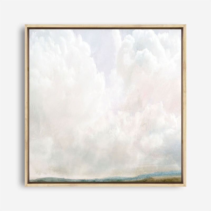 Shop Cumulus (Square) Canvas Print a painted abstract themed framed canvas wall art print from The Print Emporium artwork collection - Buy Australian made fine art painting style stretched canvas prints for the home and your interior decor space, TPE-DH-204-CA-40X40-NF