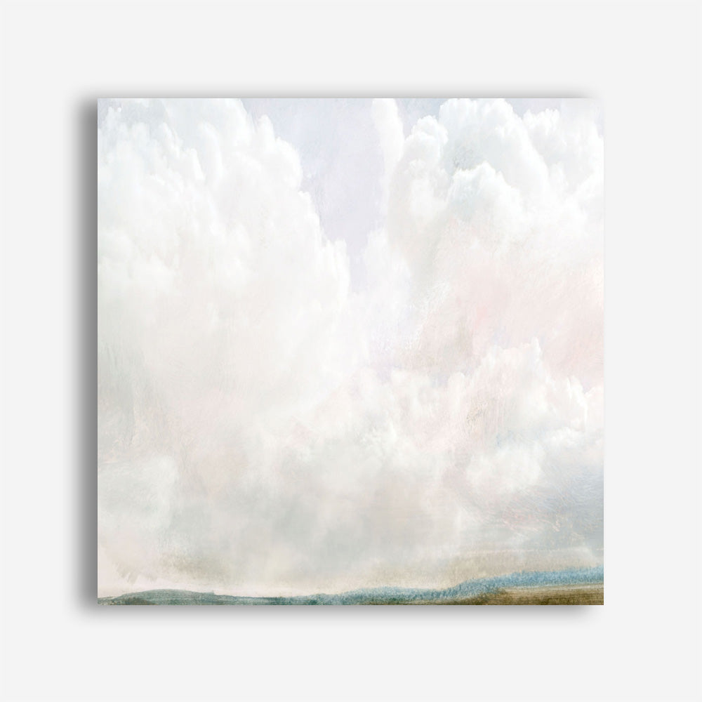 Shop Cumulus (Square) Canvas Print a painted abstract themed framed canvas wall art print from The Print Emporium artwork collection - Buy Australian made fine art painting style stretched canvas prints for the home and your interior decor space, TPE-DH-204-CA-40X40-NF