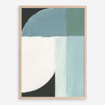 Shop Curved Stream II Art Print a painted abstract themed wall art print from The Print Emporium wall artwork collection - Buy Australian made fine art painting style poster and framed prints for the home and your interior decor room, TPE-PC-WZ534-AP