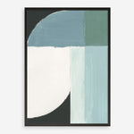 Shop Curved Stream II Art Print a painted abstract themed wall art print from The Print Emporium wall artwork collection - Buy Australian made fine art painting style poster and framed prints for the home and your interior decor room, TPE-PC-WZ534-AP