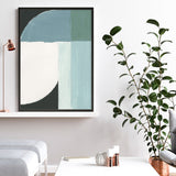 Shop Curved Stream II Art Print a painted abstract themed wall art print from The Print Emporium wall artwork collection - Buy Australian made fine art painting style poster and framed prints for the home and your interior decor room, TPE-PC-WZ534-AP
