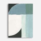 Shop Curved Stream II Canvas Print a painted abstract themed framed canvas wall art print from The Print Emporium artwork collection - Buy Australian made fine art painting style stretched canvas prints for the home and your interior decor space, TPE-PC-WZ534-CA-35X46-NF