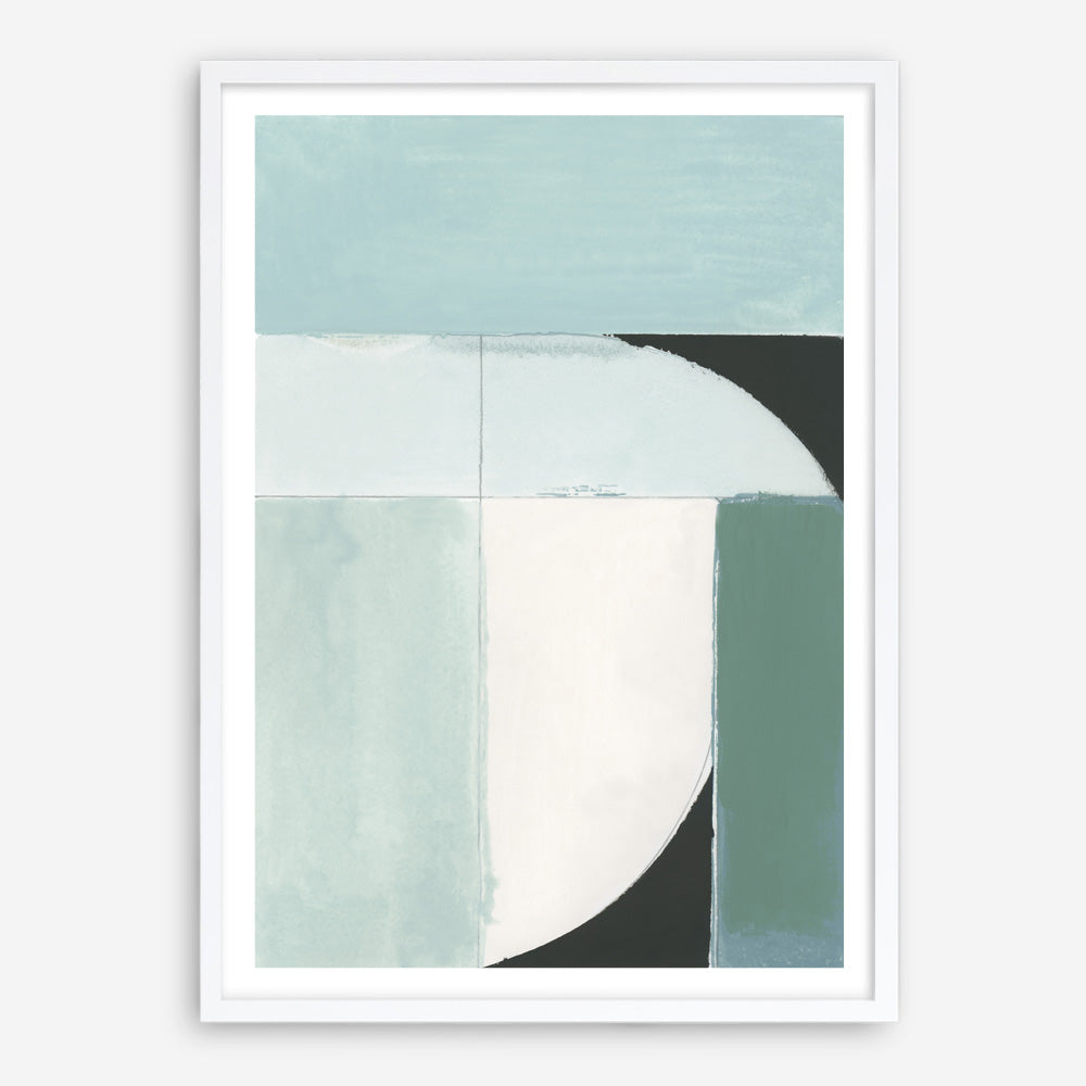 Shop Curved Stream III Art Print a painted abstract themed wall art print from The Print Emporium wall artwork collection - Buy Australian made fine art painting style poster and framed prints for the home and your interior decor room, TPE-PC-WZ535-AP