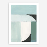 Shop Curved Stream III Art Print a painted abstract themed wall art print from The Print Emporium wall artwork collection - Buy Australian made fine art painting style poster and framed prints for the home and your interior decor room, TPE-PC-WZ535-AP