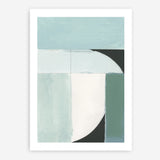 Shop Curved Stream III Art Print a painted abstract themed wall art print from The Print Emporium wall artwork collection - Buy Australian made fine art painting style poster and framed prints for the home and your interior decor room, TPE-PC-WZ535-AP