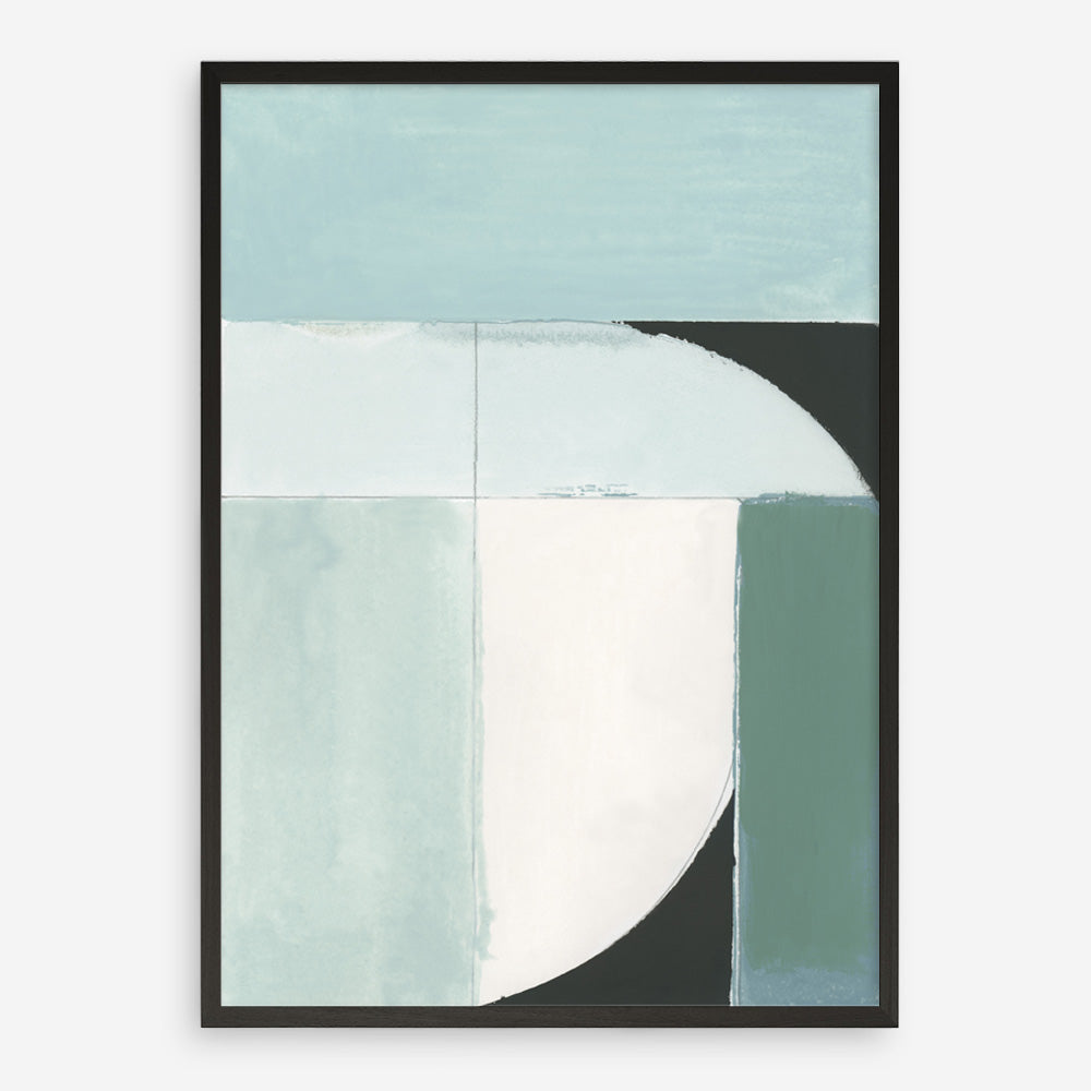 Shop Curved Stream III Art Print a painted abstract themed wall art print from The Print Emporium wall artwork collection - Buy Australian made fine art painting style poster and framed prints for the home and your interior decor room, TPE-PC-WZ535-AP