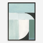 Shop Curved Stream III Art Print a painted abstract themed wall art print from The Print Emporium wall artwork collection - Buy Australian made fine art painting style poster and framed prints for the home and your interior decor room, TPE-PC-WZ535-AP