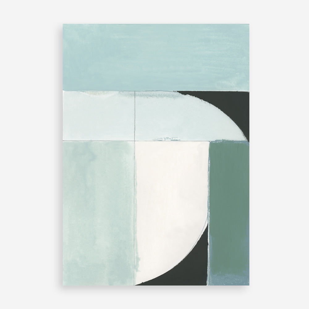 Shop Curved Stream III Art Print a painted abstract themed wall art print from The Print Emporium wall artwork collection - Buy Australian made fine art painting style poster and framed prints for the home and your interior decor room, TPE-PC-WZ535-AP