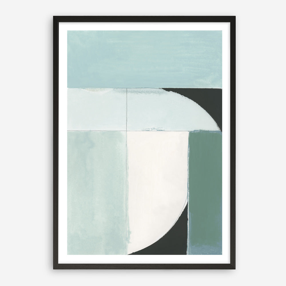 Shop Curved Stream III Art Print a painted abstract themed wall art print from The Print Emporium wall artwork collection - Buy Australian made fine art painting style poster and framed prints for the home and your interior decor room, TPE-PC-WZ535-AP