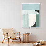 Shop Curved Stream III Canvas Print a painted abstract themed framed canvas wall art print from The Print Emporium artwork collection - Buy Australian made fine art painting style stretched canvas prints for the home and your interior decor space, TPE-PC-WZ535-CA-35X46-NF