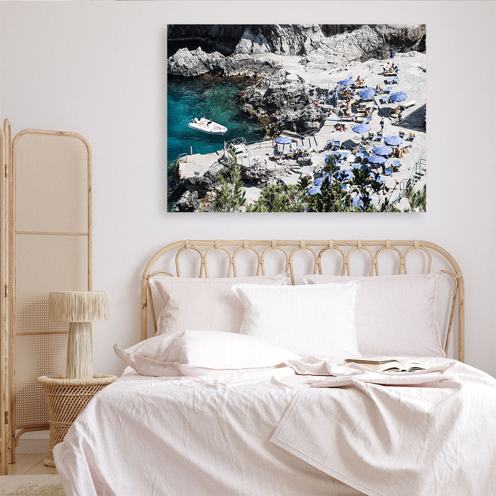 Shop Da Luigi I Photo Canvas Print a coastal themed photography framed stretched canvas print from The Print Emporium wall artwork collection - Buy Australian made prints for the home and your interior decor space, TPE-1216-CA-35X46-NF