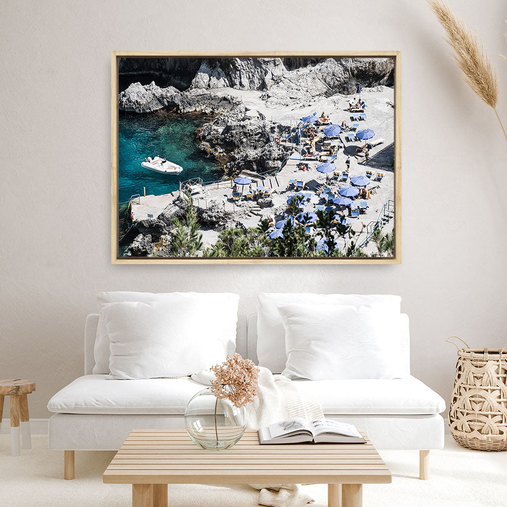 Shop Da Luigi I Photo Canvas Print a coastal themed photography framed stretched canvas print from The Print Emporium wall artwork collection - Buy Australian made prints for the home and your interior decor space, TPE-1216-CA-35X46-NF