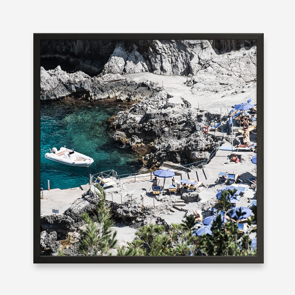 Shop Da Luigi I (Square) Photo Art Print a coastal themed photography wall art print from The Print Emporium wall artwork collection - Buy Australian made fine art poster and framed prints for the home and your interior decor, TPE-1217-AP