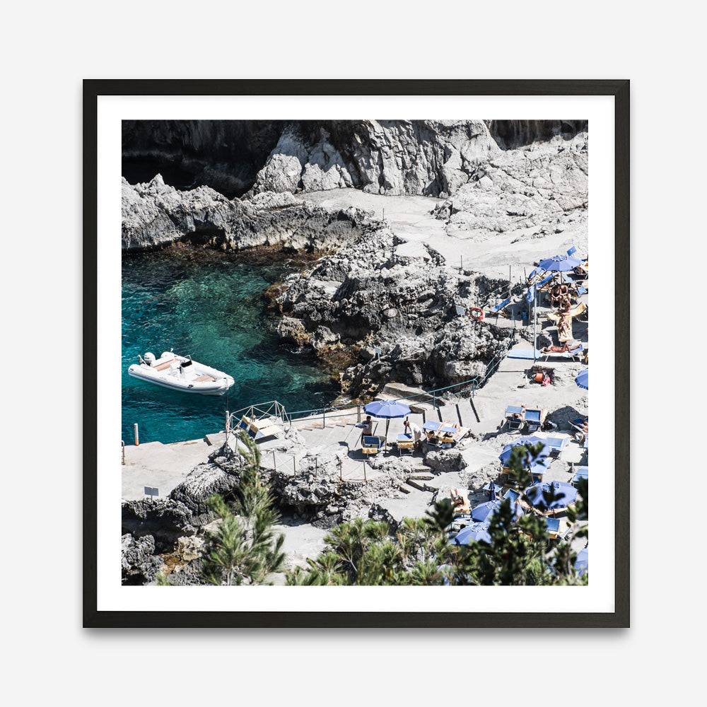 Shop Da Luigi I (Square) Photo Art Print a coastal themed photography wall art print from The Print Emporium wall artwork collection - Buy Australian made fine art poster and framed prints for the home and your interior decor, TPE-1217-AP