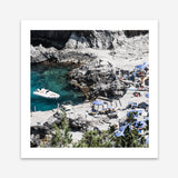 Shop Da Luigi I (Square) Photo Art Print a coastal themed photography wall art print from The Print Emporium wall artwork collection - Buy Australian made fine art poster and framed prints for the home and your interior decor, TPE-1217-AP