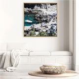 Shop Da Luigi I (Square) Photo Canvas a coastal themed photography framed stretched canvas print from The Print Emporium wall artwork collection - Buy Australian made prints for the home and your interior decor space, TPE-1217-CA-40X40-NF