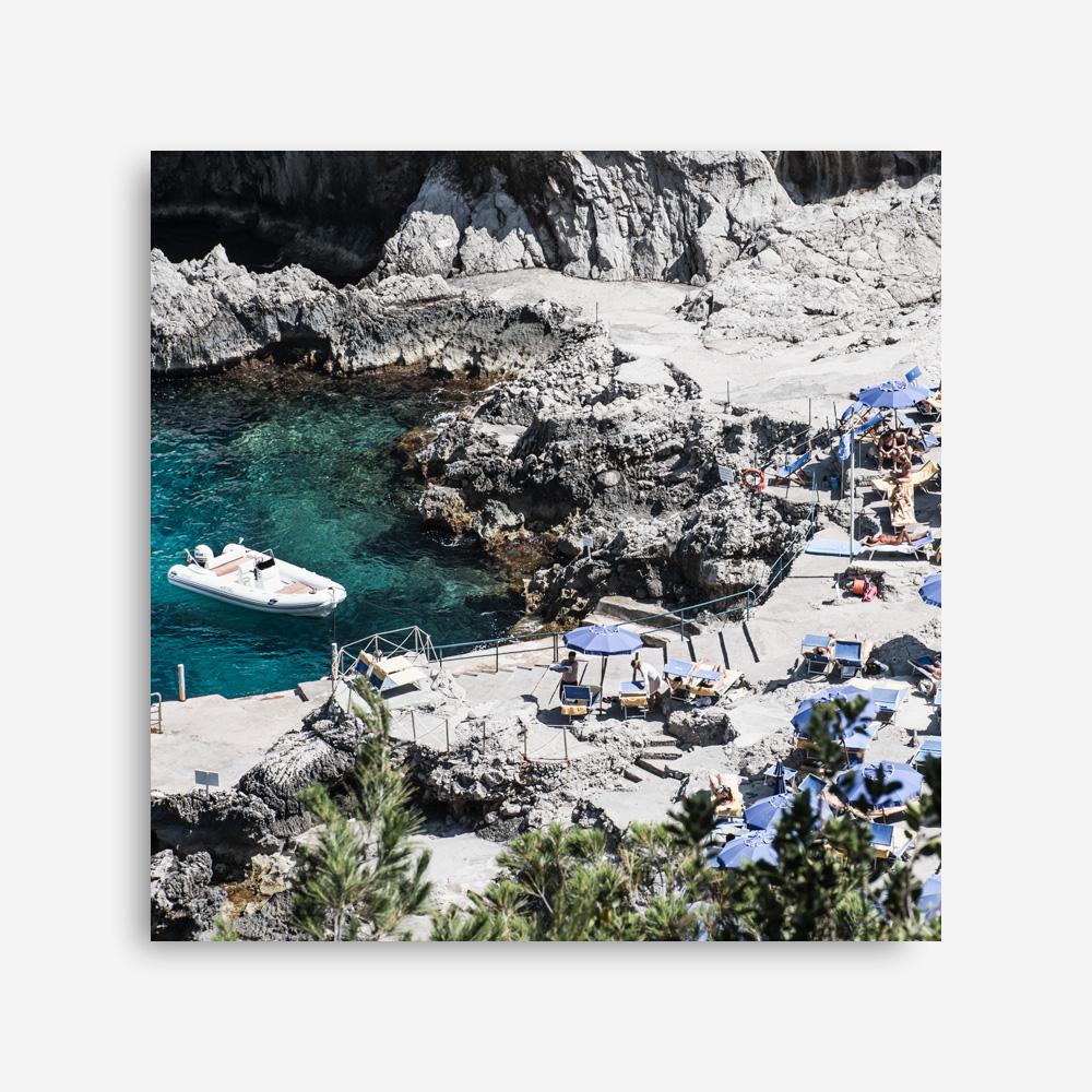 Shop Da Luigi I (Square) Photo Canvas a coastal themed photography framed stretched canvas print from The Print Emporium wall artwork collection - Buy Australian made prints for the home and your interior decor space, TPE-1217-CA-40X40-NF