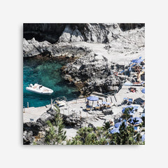 Shop Da Luigi I (Square) Photo Canvas a coastal themed photography framed stretched canvas print from The Print Emporium wall artwork collection - Buy Australian made prints for the home and your interior decor space, TPE-1217-CA-40X40-NF