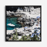 Shop Da Luigi I (Square) Photo Canvas a coastal themed photography framed stretched canvas print from The Print Emporium wall artwork collection - Buy Australian made prints for the home and your interior decor space, TPE-1217-CA-40X40-NF