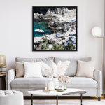 Shop Da Luigi I (Square) Photo Canvas a coastal themed photography framed stretched canvas print from The Print Emporium wall artwork collection - Buy Australian made prints for the home and your interior decor space, TPE-1217-CA-40X40-NF