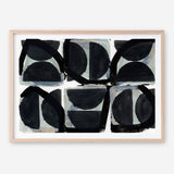 Shop Dancing Block Art Print a painted abstract themed wall art print from The Print Emporium wall artwork collection - Buy Australian made fine art painting style poster and framed prints for the home and your interior decor room, TPE-PC-WZ544-AP