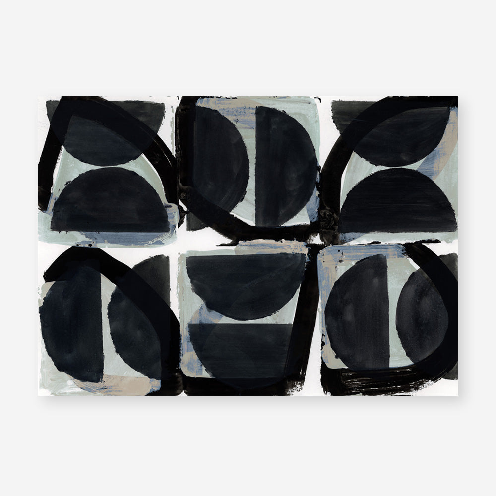 Shop Dancing Block Art Print a painted abstract themed wall art print from The Print Emporium wall artwork collection - Buy Australian made fine art painting style poster and framed prints for the home and your interior decor room, TPE-PC-WZ544-AP