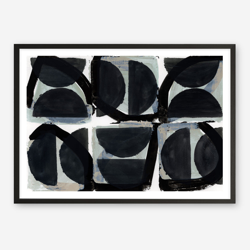 Shop Dancing Block Art Print a painted abstract themed wall art print from The Print Emporium wall artwork collection - Buy Australian made fine art painting style poster and framed prints for the home and your interior decor room, TPE-PC-WZ544-AP