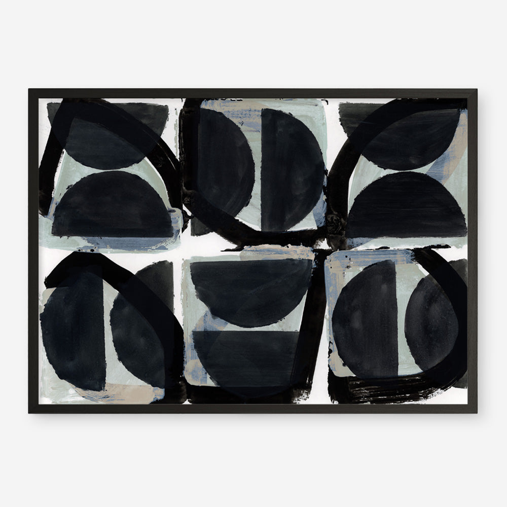 Shop Dancing Block Art Print a painted abstract themed wall art print from The Print Emporium wall artwork collection - Buy Australian made fine art painting style poster and framed prints for the home and your interior decor room, TPE-PC-WZ544-AP