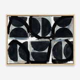 Shop Dancing Block Canvas Print a painted abstract themed framed canvas wall art print from The Print Emporium artwork collection - Buy Australian made fine art painting style stretched canvas prints for the home and your interior decor space, TPE-PC-WZ544-CA-35X46-NF