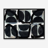 Shop Dancing Block Canvas Print a painted abstract themed framed canvas wall art print from The Print Emporium artwork collection - Buy Australian made fine art painting style stretched canvas prints for the home and your interior decor space, TPE-PC-WZ544-CA-35X46-NF