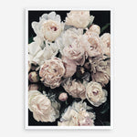 Shop Dark Blooms I Art Print a floral themed painted wall art print from The Print Emporium wall artwork collection - Buy Australian made fine art painting style poster and framed prints for the home and your interior decor room, TPE-322-AP