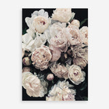 Shop Dark Blooms I Art Print a floral themed painted wall art print from The Print Emporium wall artwork collection - Buy Australian made fine art painting style poster and framed prints for the home and your interior decor room, TPE-322-AP