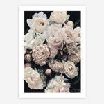 Shop Dark Blooms I Art Print a floral themed painted wall art print from The Print Emporium wall artwork collection - Buy Australian made fine art painting style poster and framed prints for the home and your interior decor room, TPE-322-AP