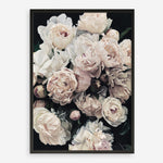 Shop Dark Blooms I Art Print a floral themed painted wall art print from The Print Emporium wall artwork collection - Buy Australian made fine art painting style poster and framed prints for the home and your interior decor room, TPE-322-AP