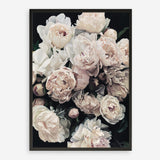 Shop Dark Blooms I Art Print a floral themed painted wall art print from The Print Emporium wall artwork collection - Buy Australian made fine art painting style poster and framed prints for the home and your interior decor room, TPE-322-AP