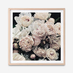 Shop Dark Blooms I (Square) Art Print a floral themed painted wall art print from The Print Emporium wall artwork collection - Buy Australian made fine art painting style poster and framed prints for the home and your interior decor room, TPE-362-AP