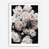 Shop Dark Blooms II Art Print a floral themed painted wall art print from The Print Emporium wall artwork collection - Buy Australian made fine art painting style poster and framed prints for the home and your interior decor room, TPE-348-AP