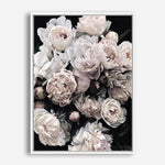 Shop Dark Blooms II Canvas Print a floral themed painted framed canvas wall art print from The Print Emporium artwork collection - Buy Australian made fine art painting style stretched canvas prints for the home and your interior decor space, TPE-348-CA-35X46-NF