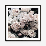 Shop Dark Blooms II (Square) Art Print a floral themed painted wall art print from The Print Emporium wall artwork collection - Buy Australian made fine art painting style poster and framed prints for the home and your interior decor room, TPE-363-AP