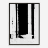 Shop Dark Expressions I Art Print a painted abstract themed wall art print from The Print Emporium wall artwork collection - Buy Australian made fine art painting style poster and framed prints for the home and your interior decor room, TPE-PC-NR619-AP