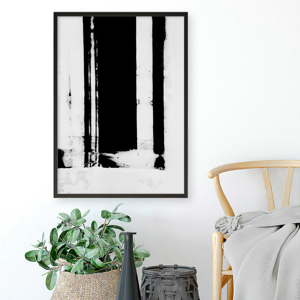 Shop Dark Expressions I Art Print a painted abstract themed wall art print from The Print Emporium wall artwork collection - Buy Australian made fine art painting style poster and framed prints for the home and your interior decor room, TPE-PC-NR619-AP