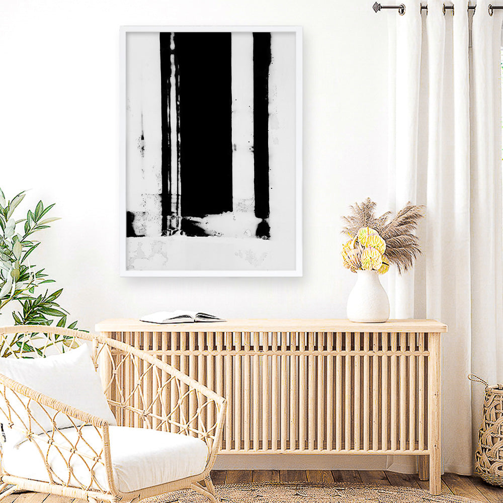 Shop Dark Expressions I Art Print a painted abstract themed wall art print from The Print Emporium wall artwork collection - Buy Australian made fine art painting style poster and framed prints for the home and your interior decor room, TPE-PC-NR619-AP