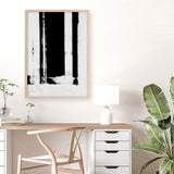 Shop Dark Expressions I Art Print a painted abstract themed wall art print from The Print Emporium wall artwork collection - Buy Australian made fine art painting style poster and framed prints for the home and your interior decor room, TPE-PC-NR619-AP