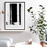 Shop Dark Expressions I Art Print a painted abstract themed wall art print from The Print Emporium wall artwork collection - Buy Australian made fine art painting style poster and framed prints for the home and your interior decor room, TPE-PC-NR619-AP