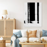 Shop Dark Expressions I Canvas Print a painted abstract themed framed canvas wall art print from The Print Emporium artwork collection - Buy Australian made fine art painting style stretched canvas prints for the home and your interior decor space, TPE-PC-NR619-CA-35X46-NF